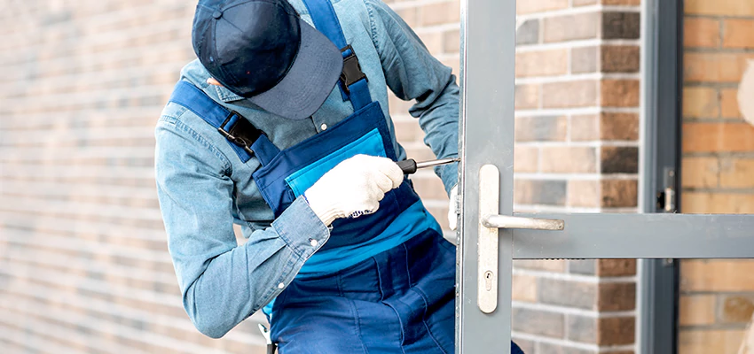 Pivot Storefront Door Locks Installation in Wilton, California